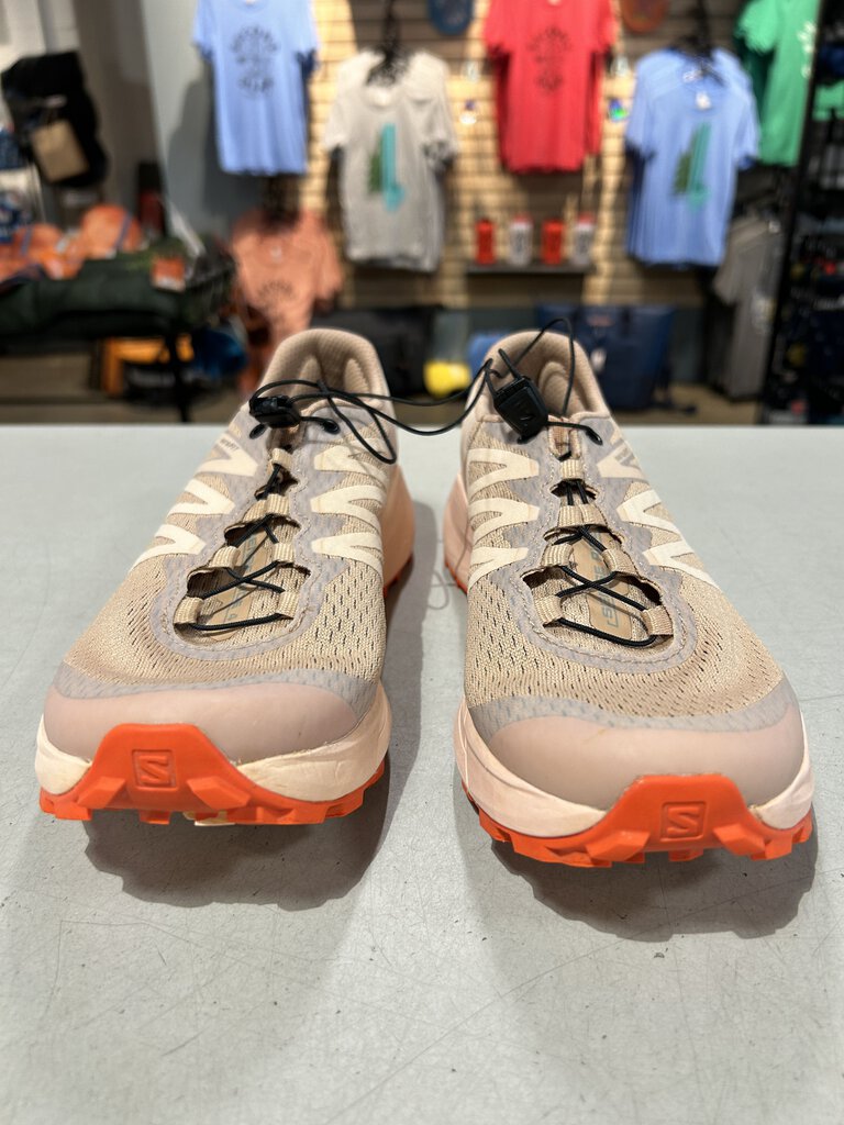 Salomon Sense Ride 4 Shoes, Pink/Orange, Women's 7.5