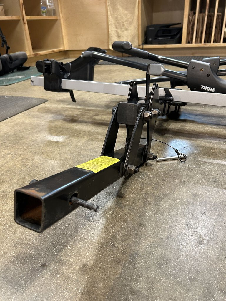 Thule 2 Bike Hitch Mount Rack, Black/Grey