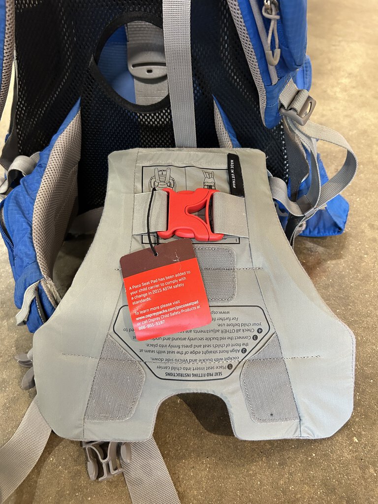 Osprey Poco Plus Kid Carrier, Blue