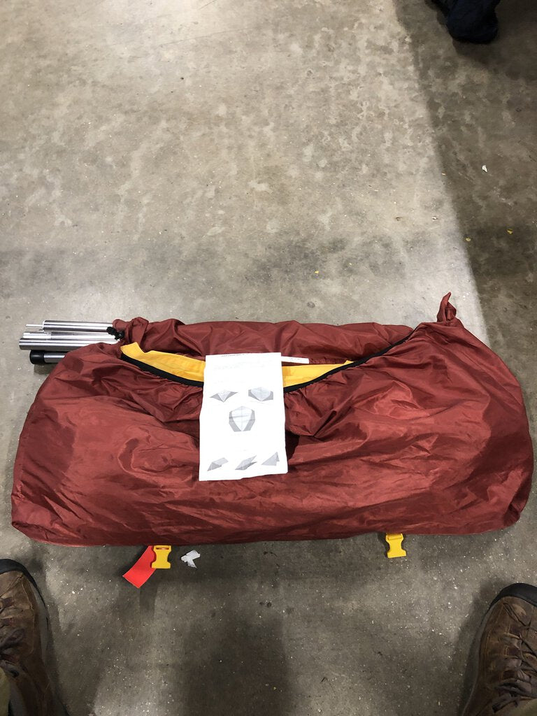 Big Agnes Deep Creek Tarp, Orange, Medium