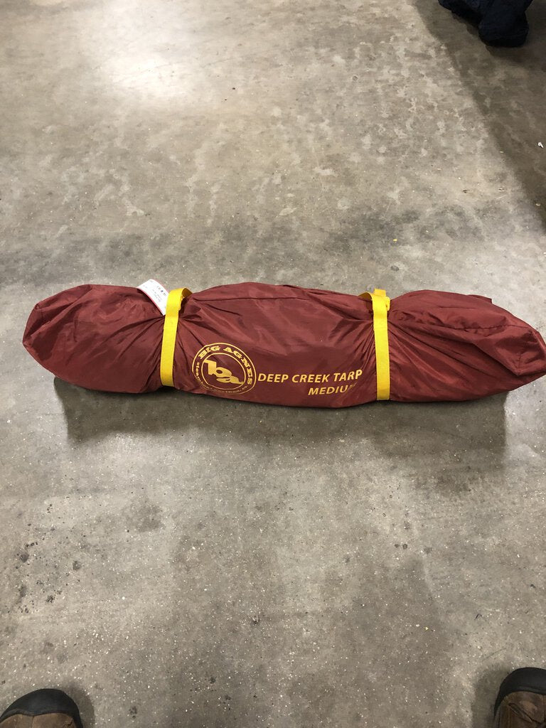 Big Agnes Deep Creek Tarp, Orange, Medium