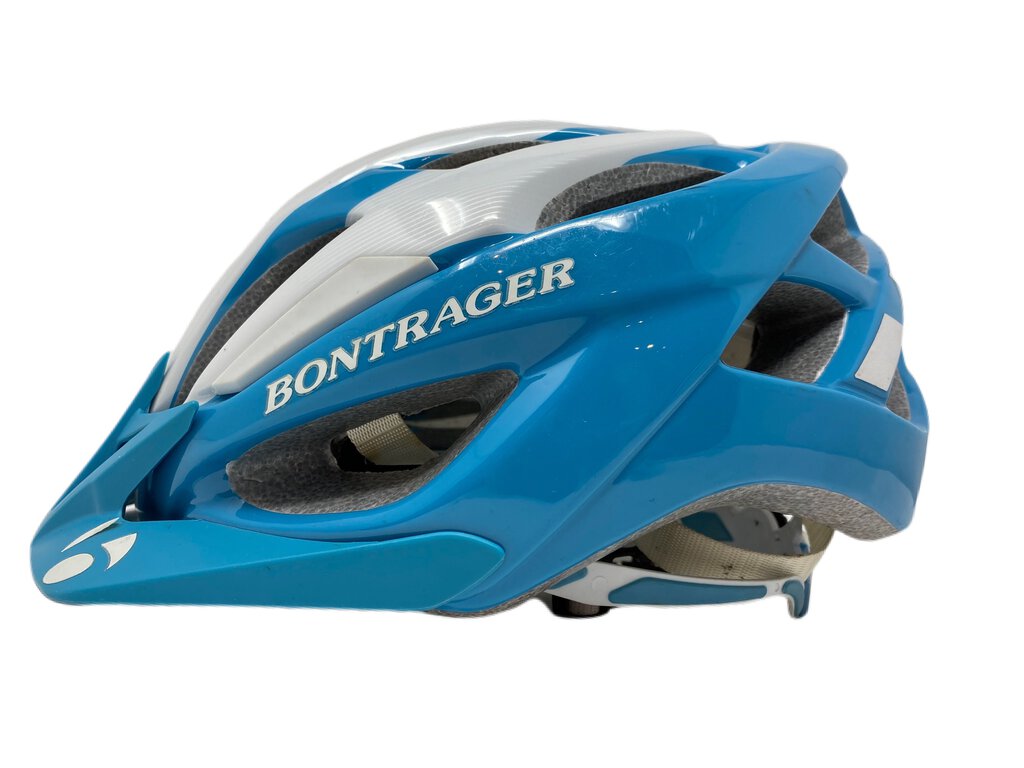 Bontrager Quantum Helmet, Blue/White, Size Medium