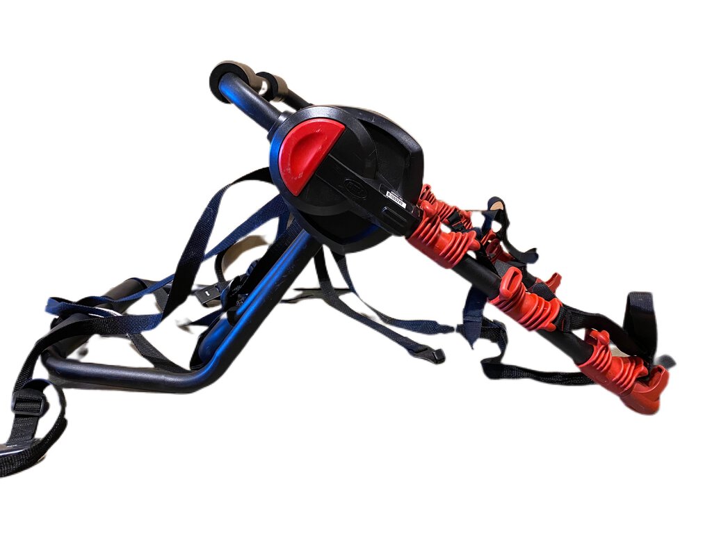 Bell 3 Bike Trunk Rack, Black/Red