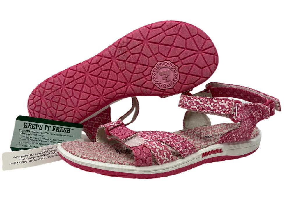 Merrell Sierra Ditto Sandals, Pink, Kids Sz 5