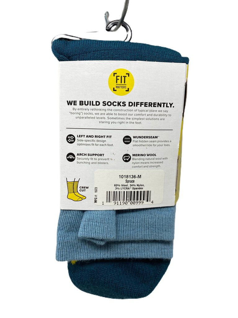 Keen Hiking Socks, Spruce, Women's M