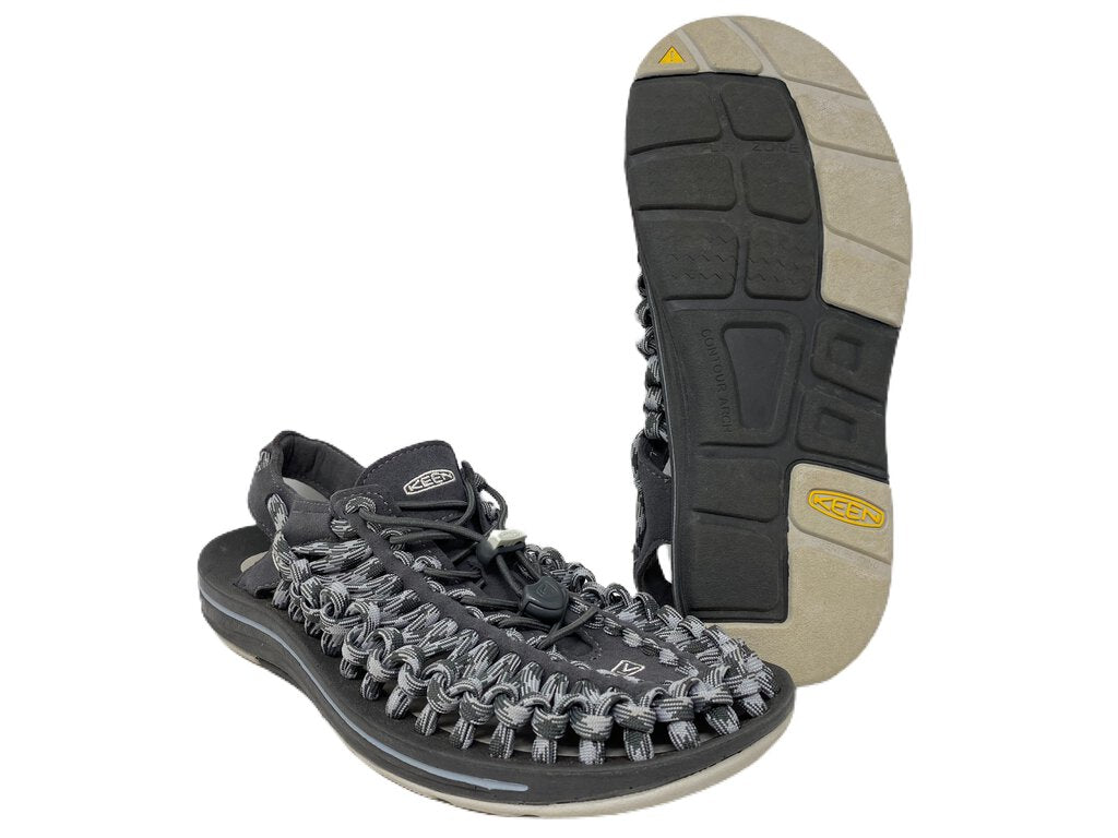 Keen Uneek Sandals, Grey, Men's 8.5