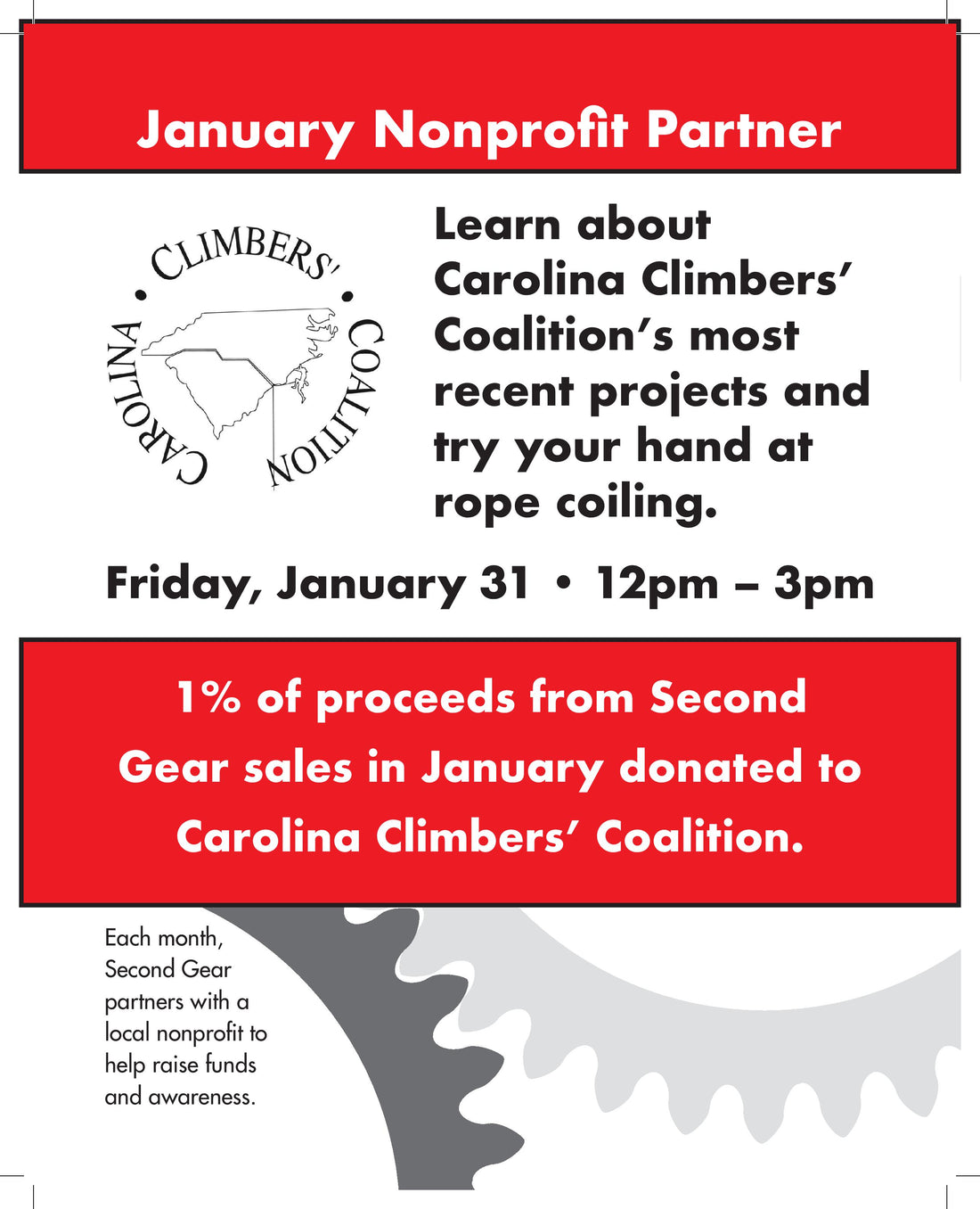 Learn about Climbing in WNC with Carolina Climbers’ Coalition!