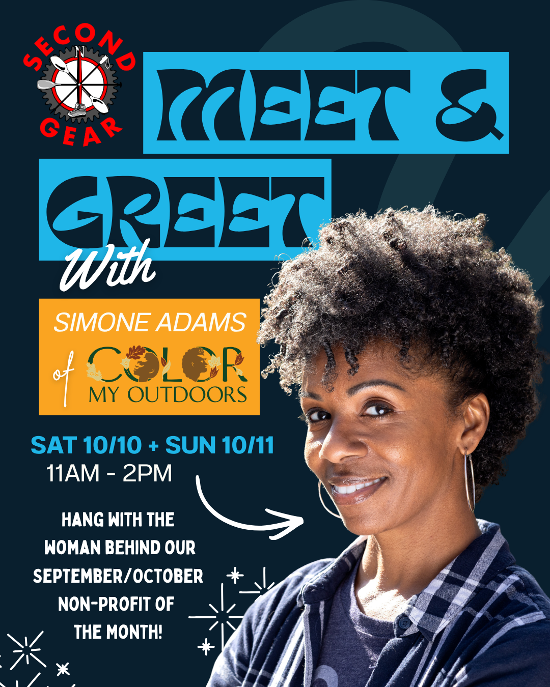 Meet & Greet with Simone Adams from Color My Outdoors