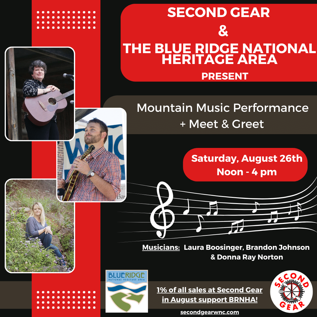 Mountain Music Performance with Blue Ridge National Heritage Area!
