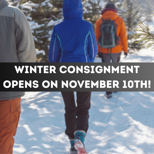 Winter Consignment Opens November 10th!