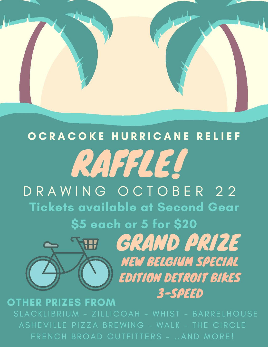 Ocracoke Hurricane Relief Raffle