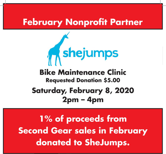 SheJumps Bike Maintenance Event