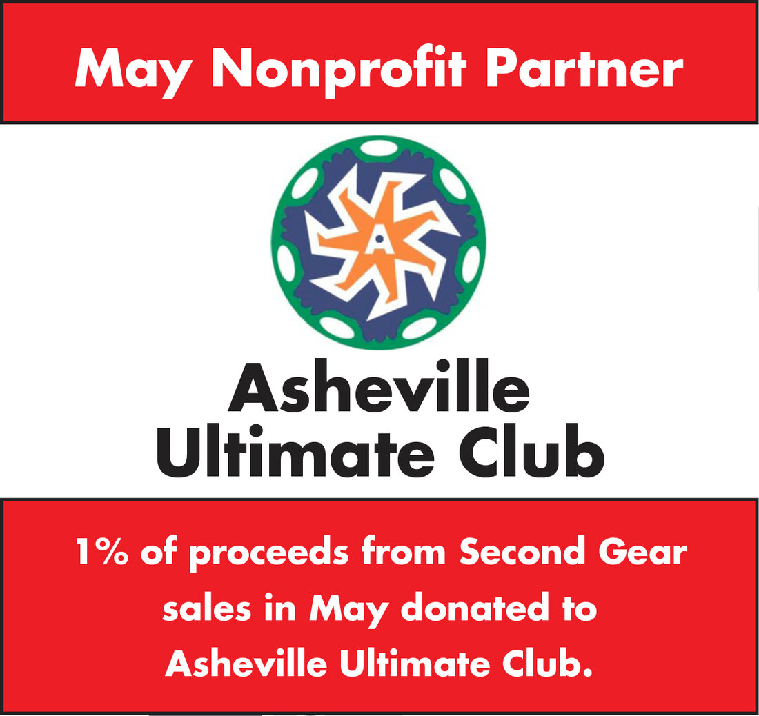 Asheville Ultimate Club is our May Nonprofit Partner