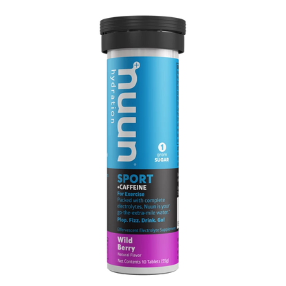 Nuun Energy Hydration Sport + Caffeine Tablets