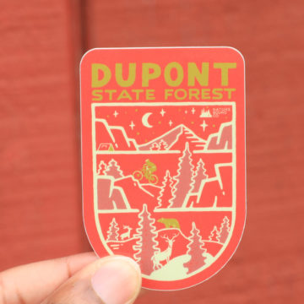 All Terrain Dupont Sticker, Red