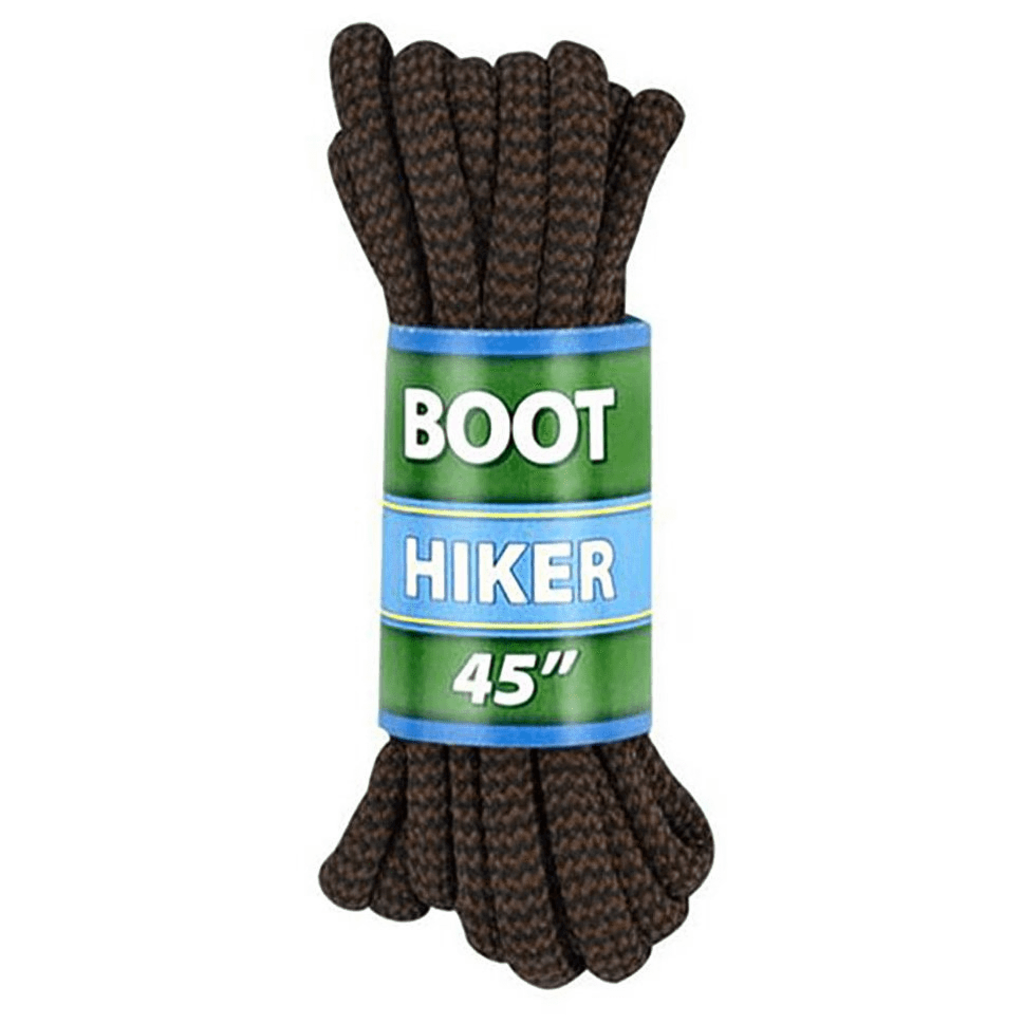Shoe Gear Boot Laces, Brown/Black, 45"
