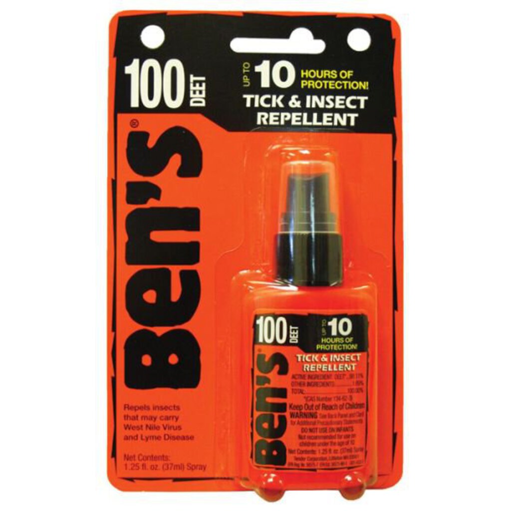 Ben's Max 100 Deet Insect Repellent, 1.25oz Pump