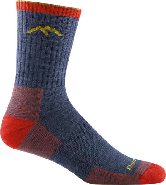 Darn Tough Merino Micro Crew Midweight Socks, Denim, Men's L / Style 1466
