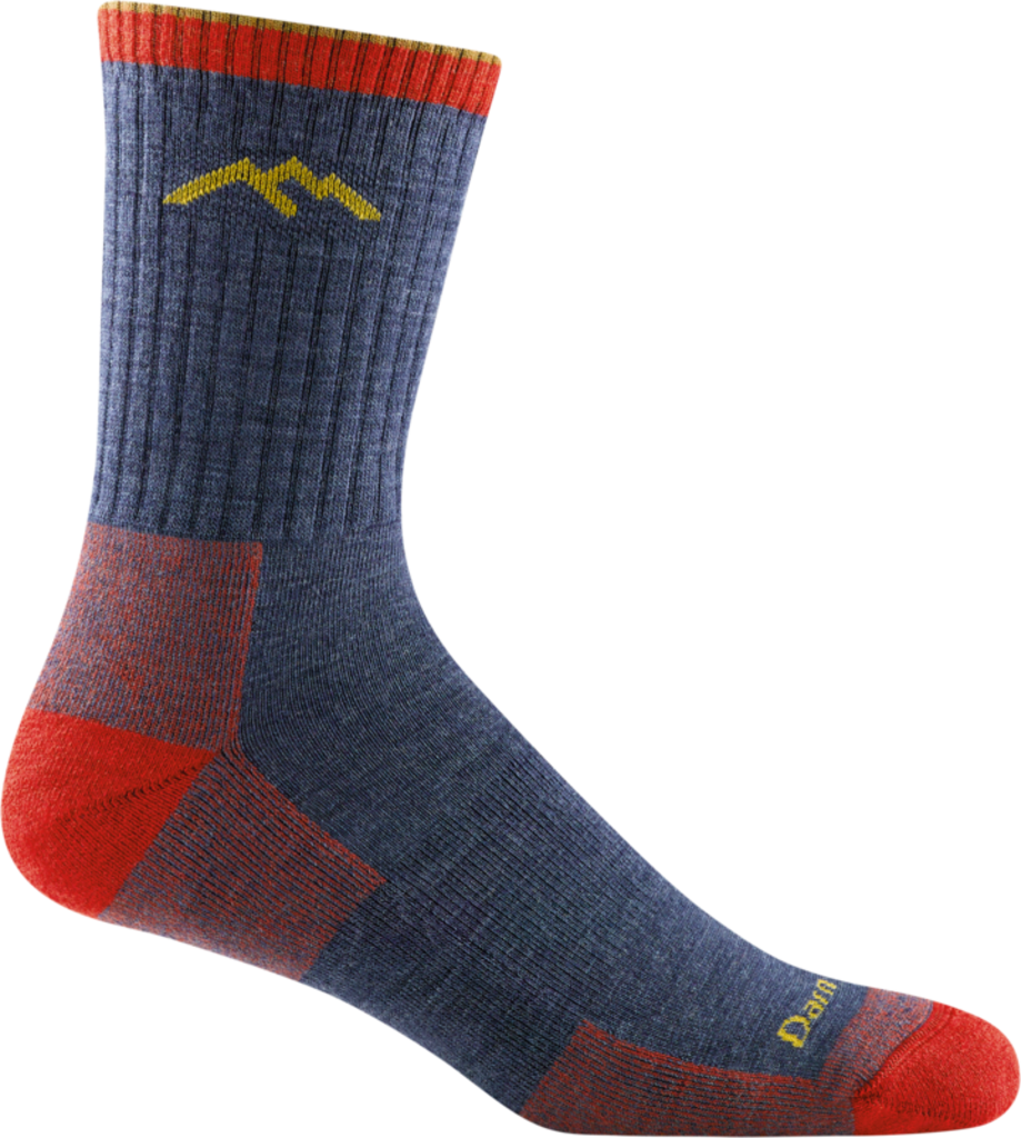 Darn Tough Merino Micro Crew Midweight Socks, Denim, Men's M / Style 1466