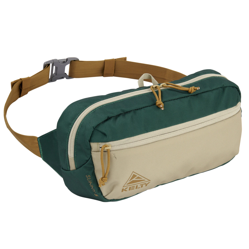 Kelty Sunny 5L Hip Pack, Posey Green/Elm