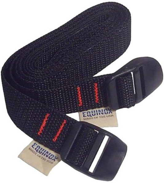 Equinox 24in Lash Straps, 2 PK, Blk