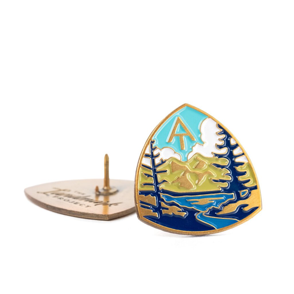 Landmark Enamel Pin, Appalachian Trail