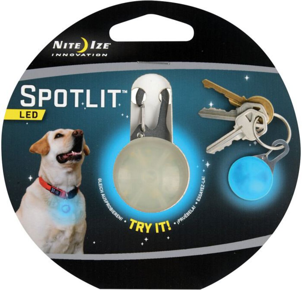 Nite Ize Spot-lit Led Dog Collar Light, Disco