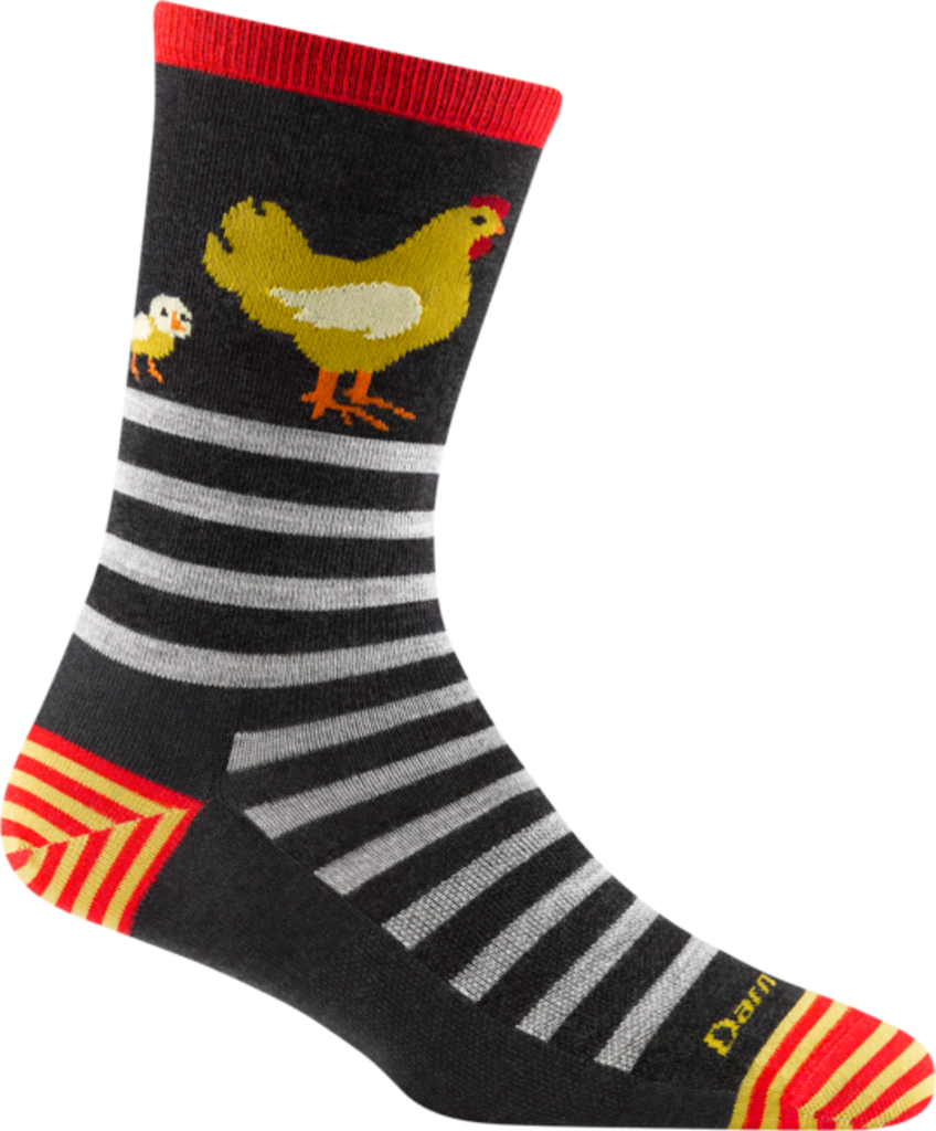 Darn Tough Animal Haus Crew Lightweight Lifestyle Socks, Eclipse / Style 6037