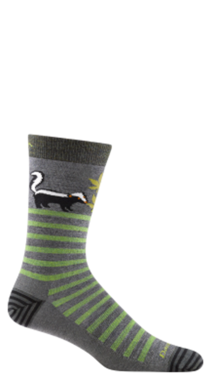 Darn Tough Men's Animal Haus Crew Lightweight Lifestyle Sock