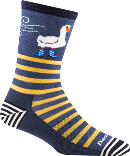 Darn Tough Animal Haus Crew Lightweight Lifestyle Socks, Eclipse / Style 6037