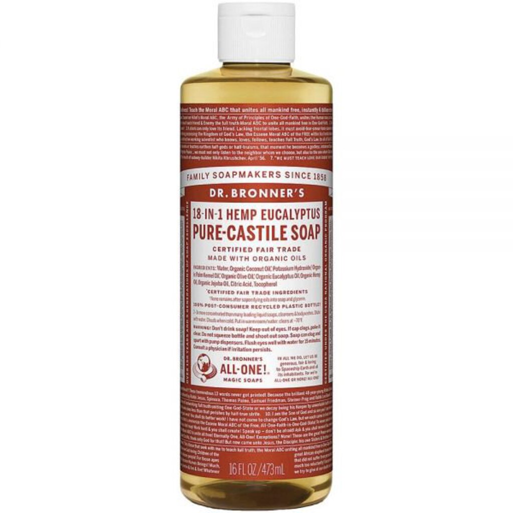 Dr. Bronner's Soap, Eucalyptus, 16oz