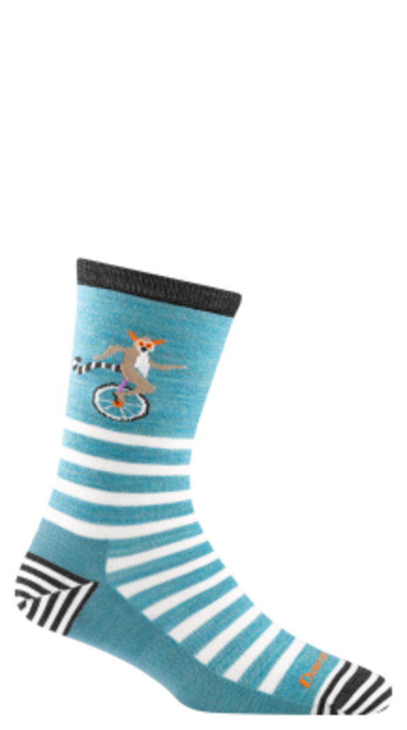Darn Tough Animal Haus Crew Lightweight Lifestyle Socks, Eclipse / Style 6037