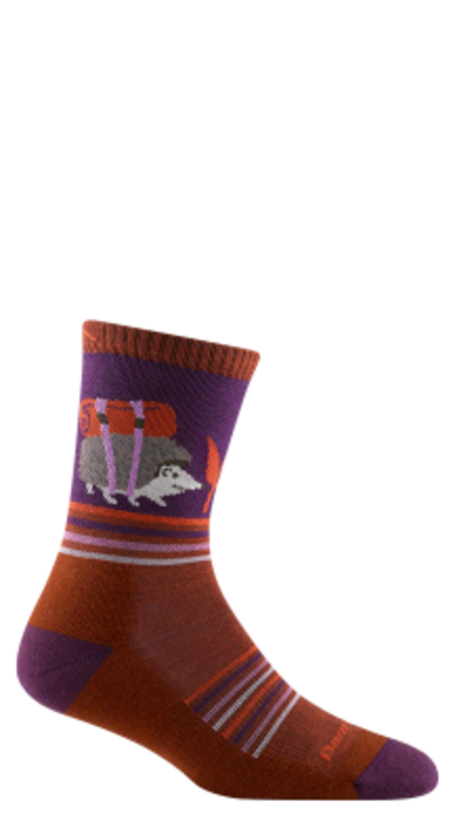 Darn Tough Women's Critter Club Micro Crew Lightweight Hiking Sock