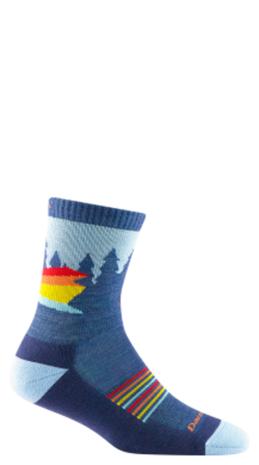 Darn Tough Kids Van Wild Micro Crew Lightweight Hiking Sock