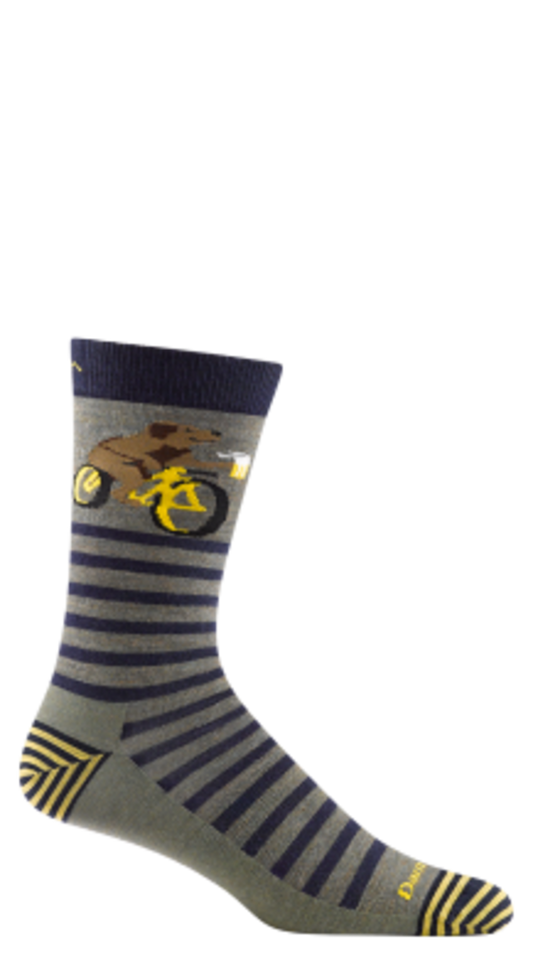 Darn Tough Men's Animal Haus Crew Lightweight Lifestyle Sock