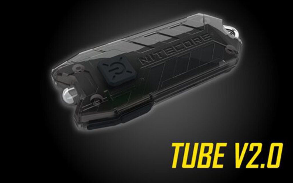 Nitecore TUBE v2.0 55 Lumen USB Rechargeable Keychain Flashlight (Assorted Colors)