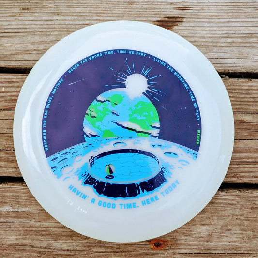 Funn & Frolic Porch Song Frisbee, 175g (Glow)