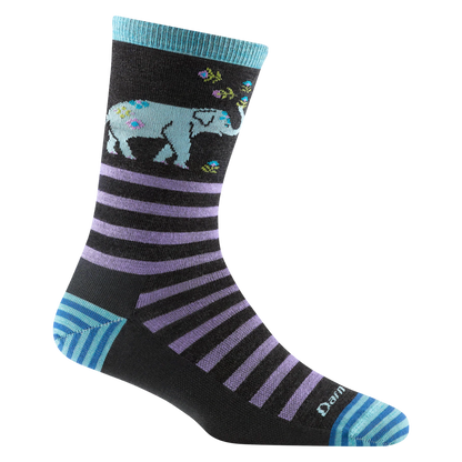 Darn Tough Animal Haus Crew Lightweight Lifestyle Socks, Eclipse / Style 6037