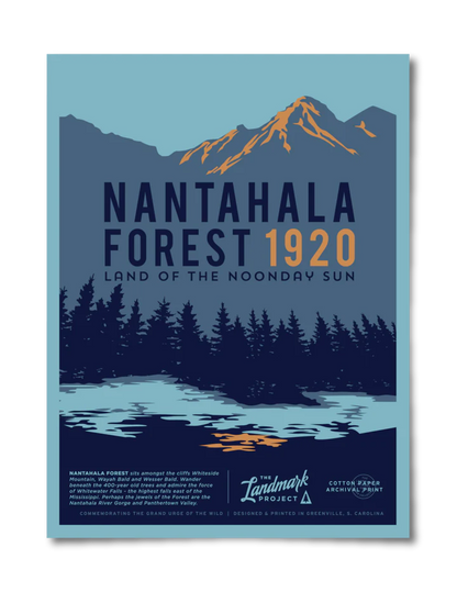 The Landmark Project Nantahala Forest Poster