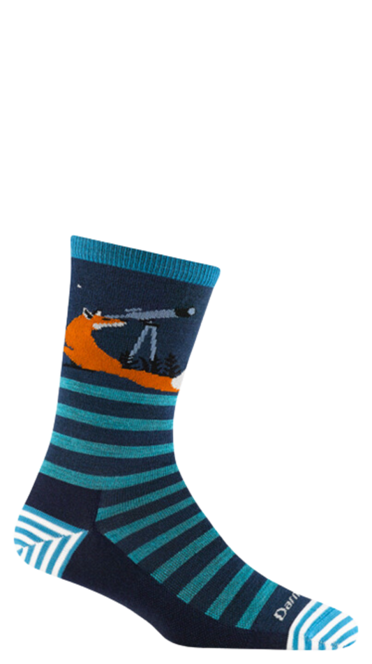 Darn Tough Animal Haus Crew Lightweight Lifestyle Socks, Eclipse / Style 6037