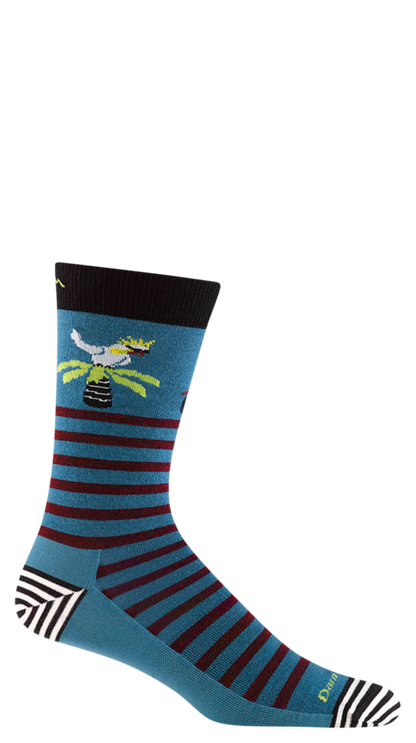 Darn Tough Men's Animal Haus Crew Lightweight Lifestyle Sock