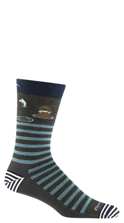 Darn Tough Men's Animal Haus Crew Lightweight Lifestyle Sock