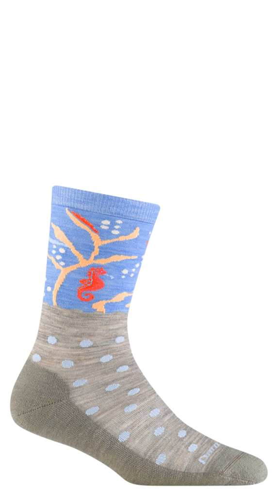 Darn Tough Women's Wild Life Crew Lightweight Lifestyle Sock