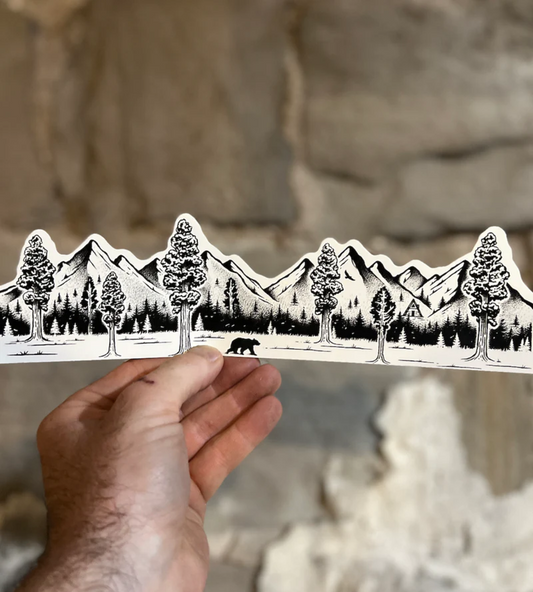 Sticker Art Endless Mountains Wrap