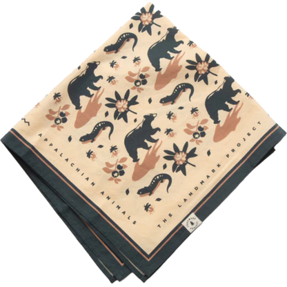 The Landmark Project Appalachian Animals Bandana