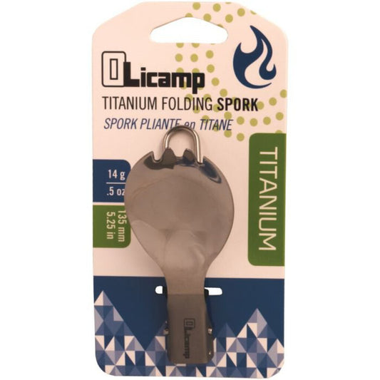 Olicamp Titanium Folding Spork