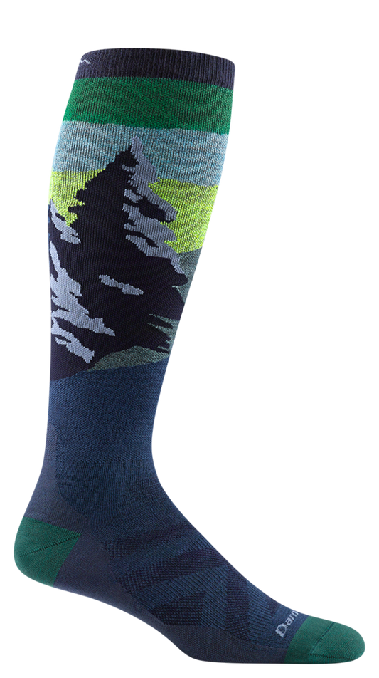 Darn Tough Men's Solstice Over-the-Calf Lightweight Ski & Snowboard Sock