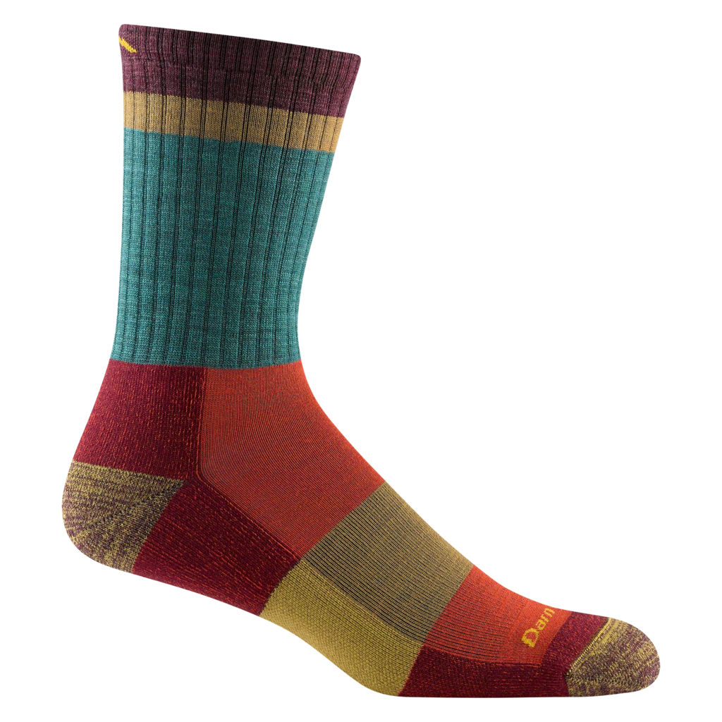 Darn Tough Men's Heady Stripe Micro Crew Lightweight Hiking Sock