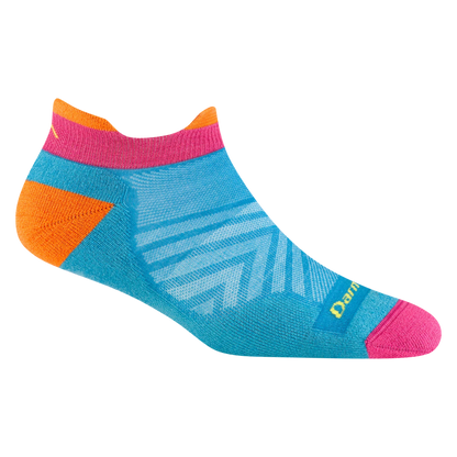 Darn Tough Run No Show Tab Ultra-Lightweight w/ Cushion Run Sock, Reef / Style 1047