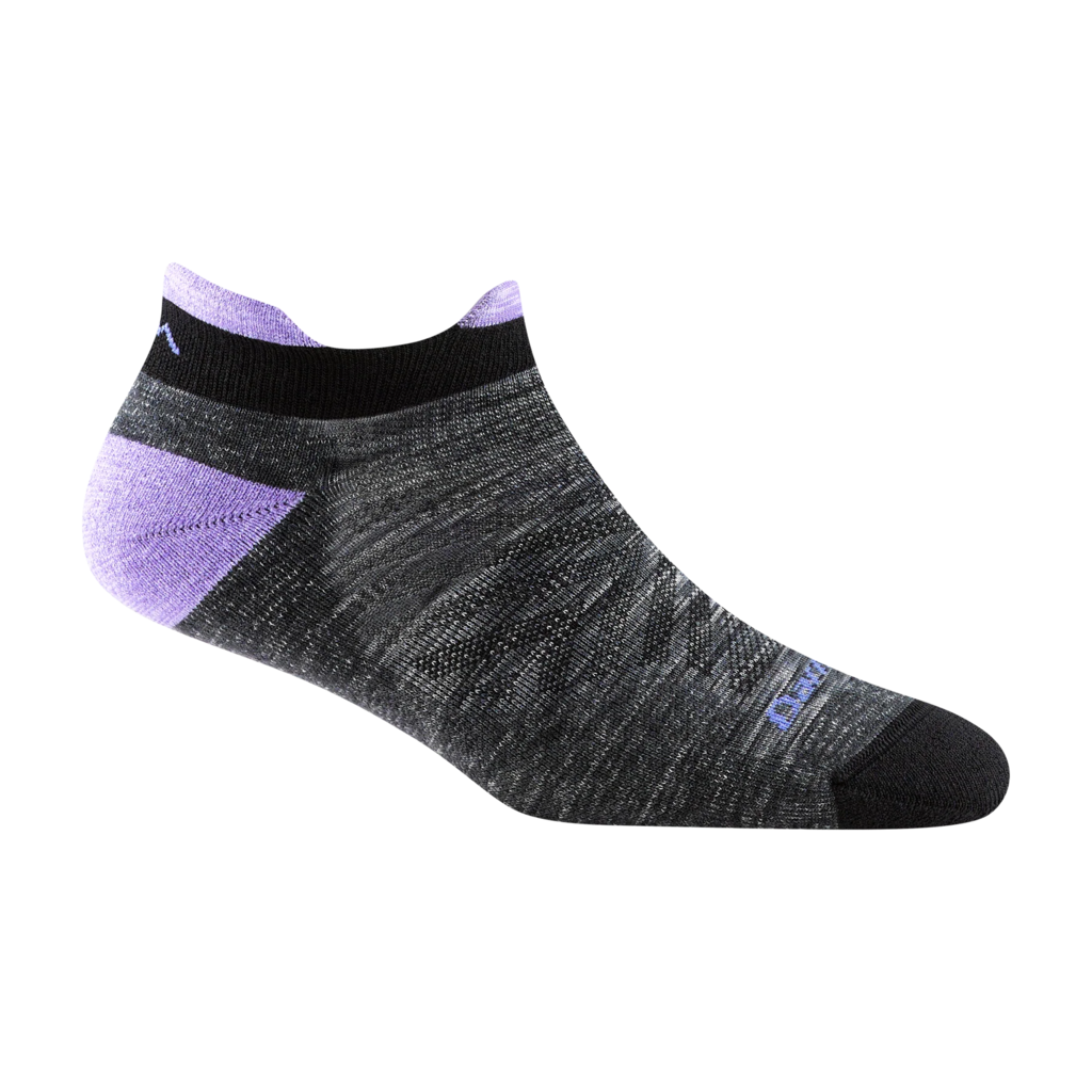 Darn Tough Women's Run No Show Tab Ultra-Lightweight w/ Cushion Run Sock